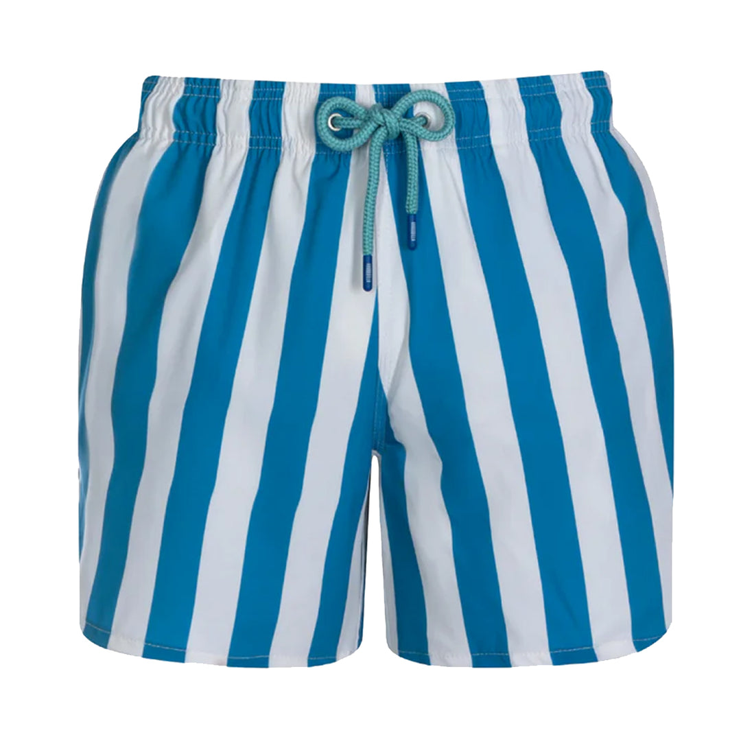 Granadilla Blue Stripe Swimshorts