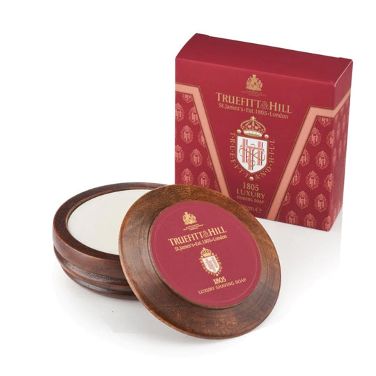 Truefitt & Hill Luxury Shaving Soap in Wooden Bowl